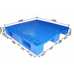 塑料托盤(pán)廠家1210川字網(wǎng)格