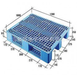 1210網(wǎng)格川字托盤、1200*1000*150廠家直銷