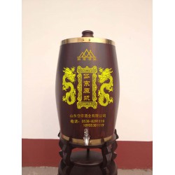 廠家供應(yīng)不銹鋼酒容器  立式木酒桶 不銹鋼內(nèi)膽實(shí)木酒桶