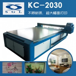 用于玻璃、瓷磚、木板、金屬UV打印機KC2030