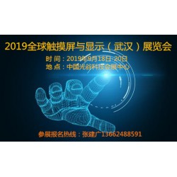 2019武漢全球觸摸屏與液晶顯示展覽會