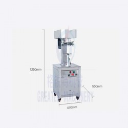 半自動封罐機(jī) 奶粉罐易拉罐封罐封口機(jī)